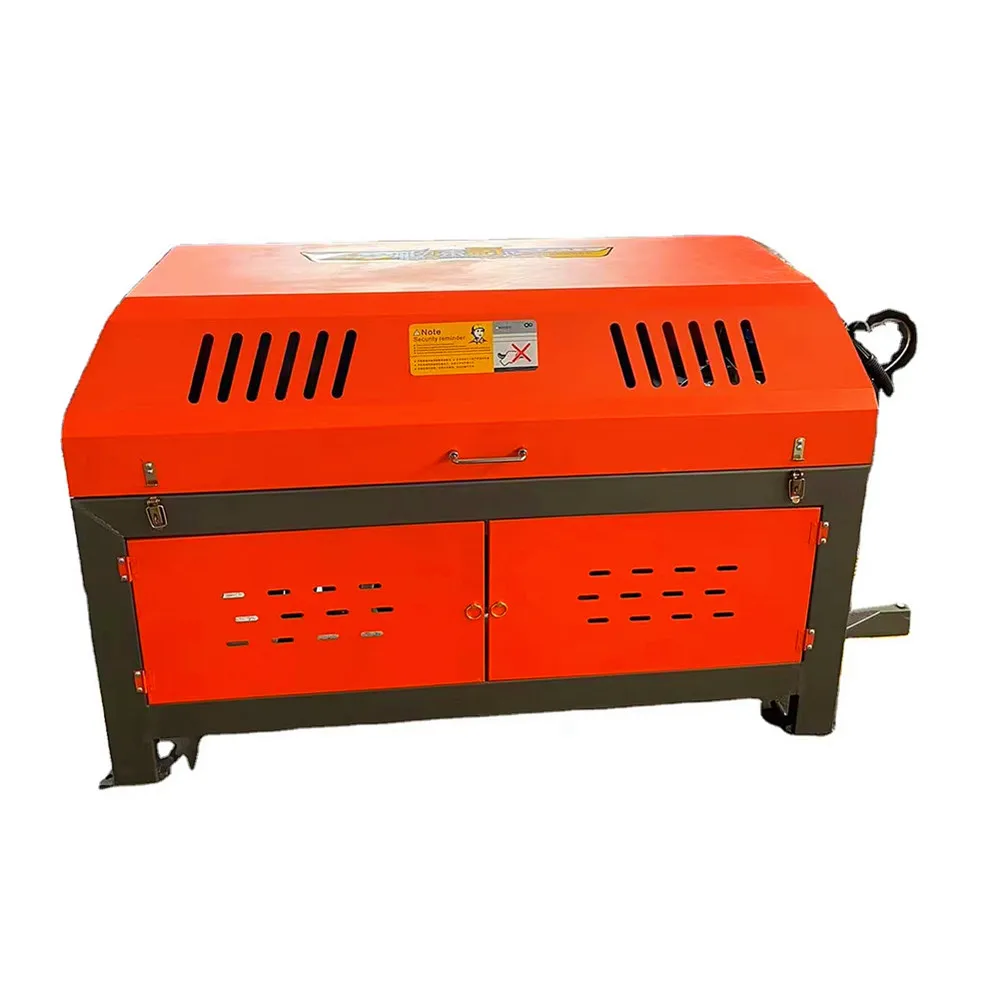 

Three Traction Double Motor Steel Bar Straightener Customized Rebar Straightening and Cutting Machine