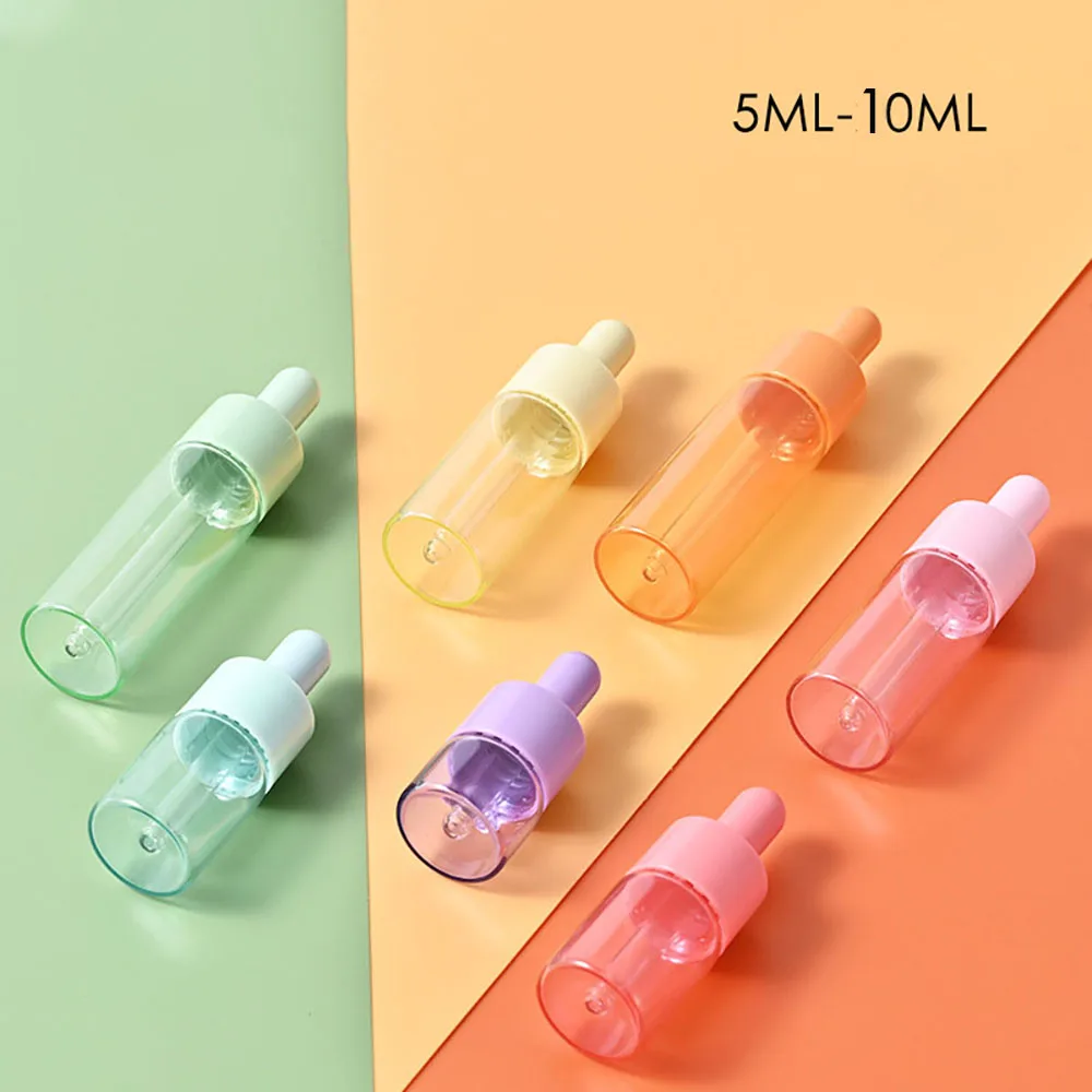 

10pcs 5ml 10ml Glass Dropper Bottle Jars Vials Essential Oil Pipette Bottle Perfume Bottle Travel Sample Vials