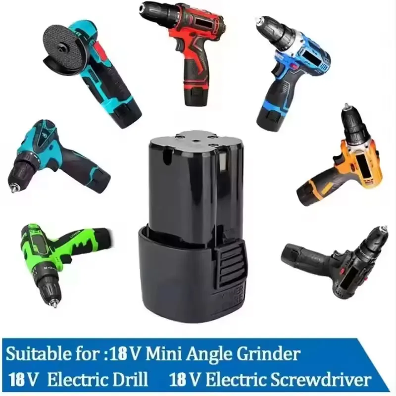 16.8V 18V Universal Rechargeable Lithium Battery Replaceable Electric Wrench Screwdriver Electric Drill Tool 16.8V Power Supply