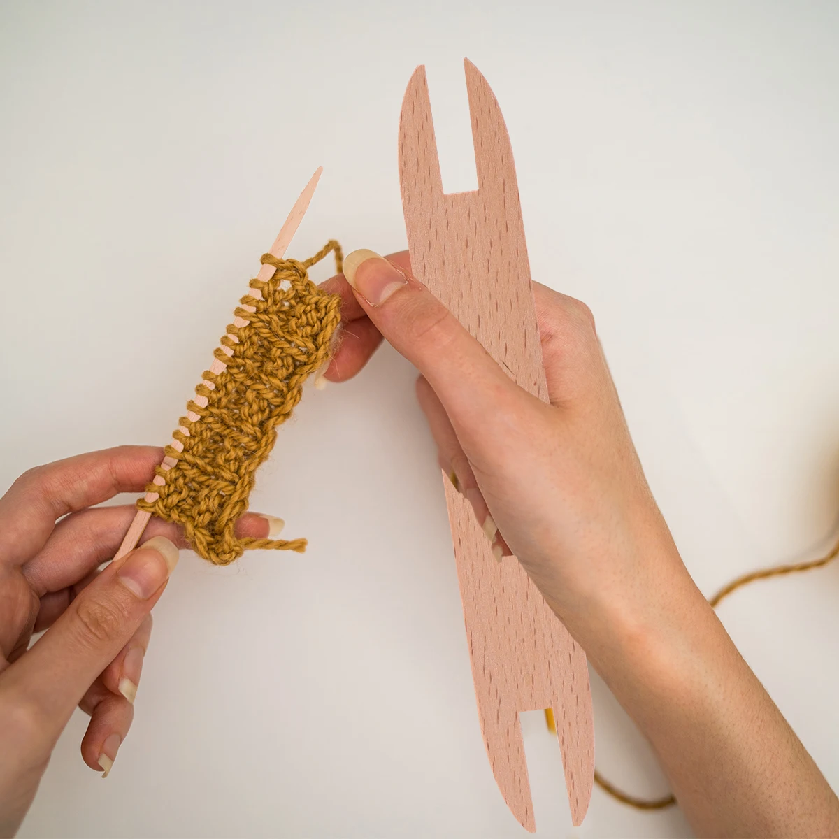 

Weaving Tool Shuttle Hand Craft Knitting Accessories Suite Diy Sewing Wooden Tablet Cards Warping Pegs