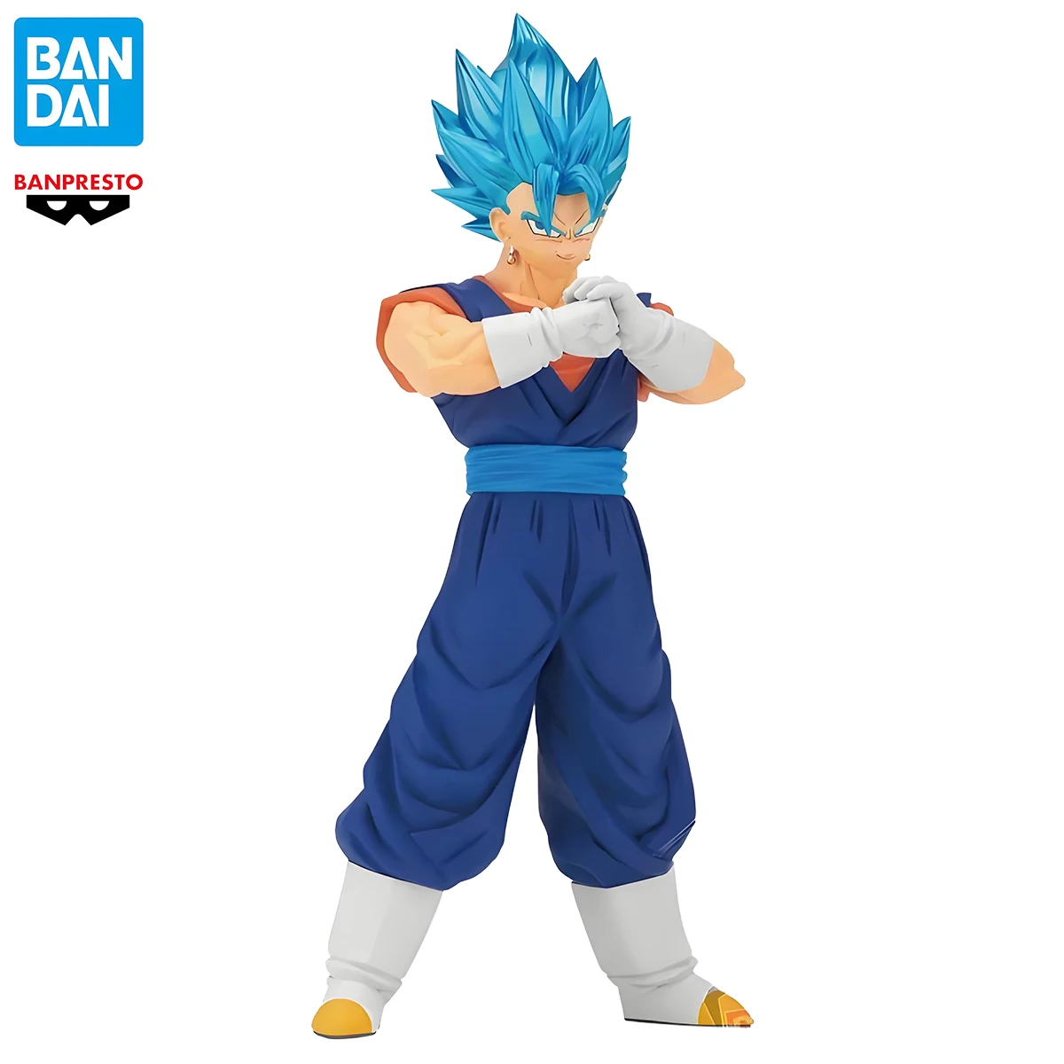 

In Stock Original Bandai Dragon Ball Z SSGSS Vegetto Super Saiya Blue God 18cm Anime Figure Action Model Collectible Toys Gifts