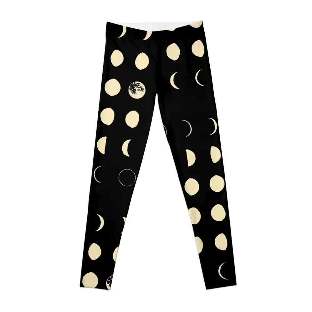 

Moon Phases Leggings Fitness woman for physical Women's sports pants gym clothing Womens Leggings