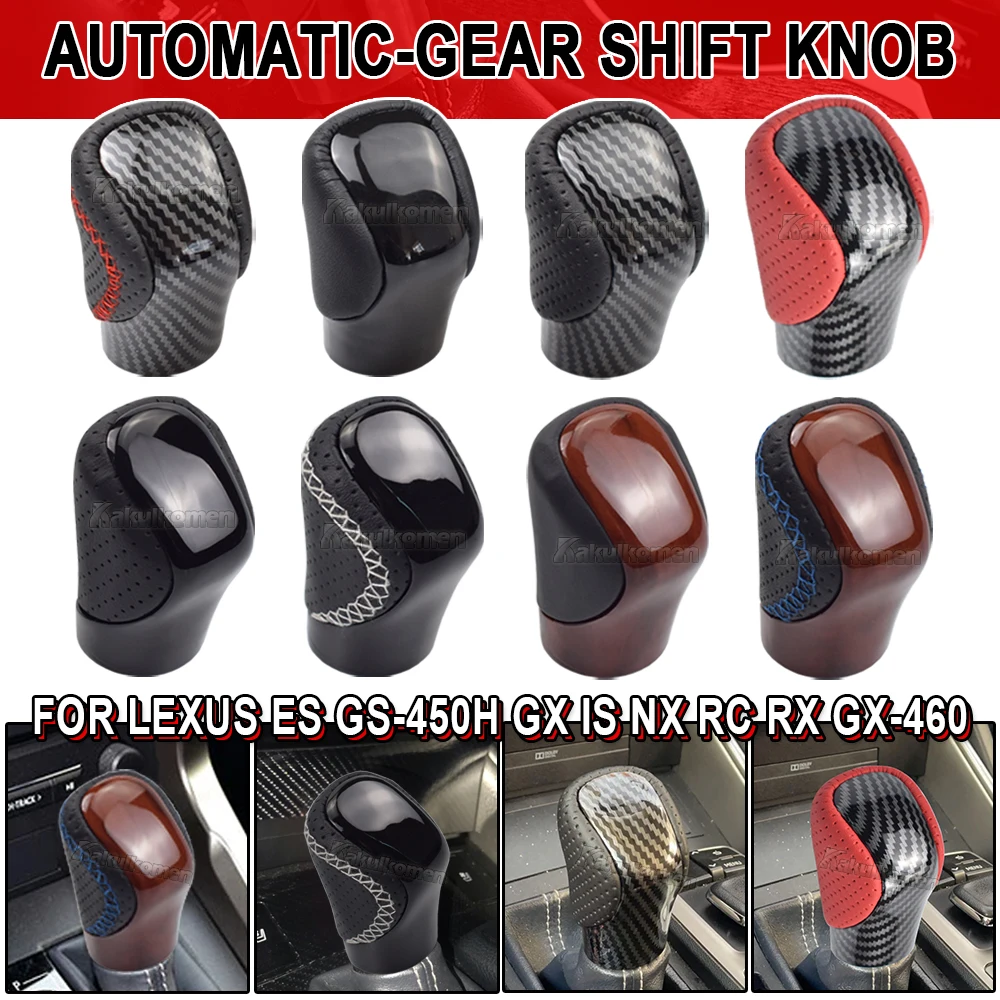 Am Leder Schaltknauf für Lexus es350 gs300 gs350 gx460 nx300 is250 is350 rx350 rc300 rc350 Pomo Arm Kugel schalt stift