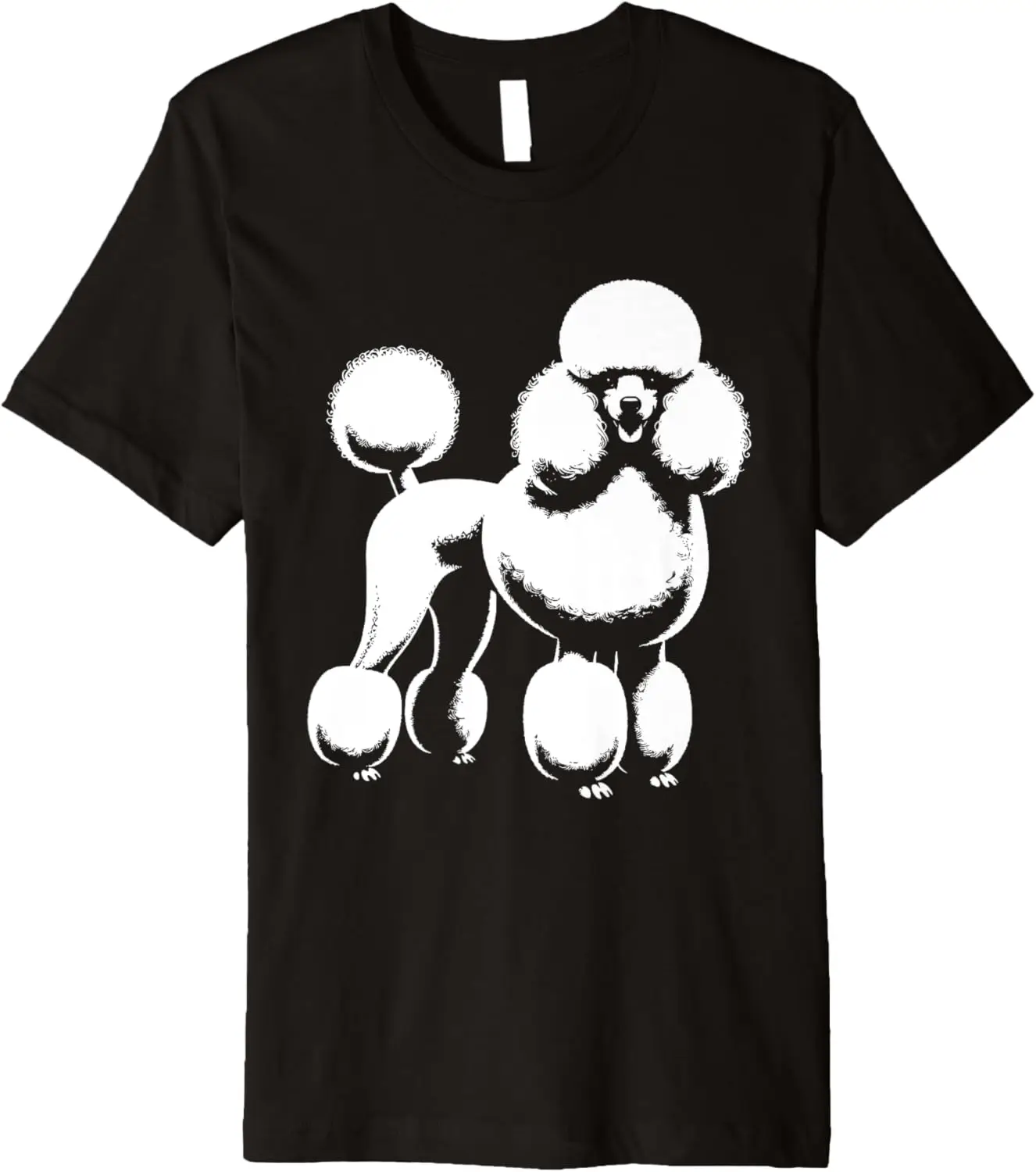 Dog Dad Mom Lover - Monochromatic Toy Poodle Premium T-Shirt