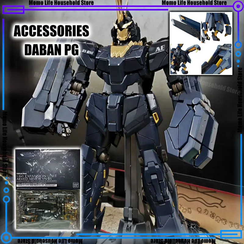 

DABAN PG 1/60 RX-02 Unicorn Banshee Expansion Unit Armed Armor VN/BS Assembly Model Kits Anime Action Figure Robot Plastic Model