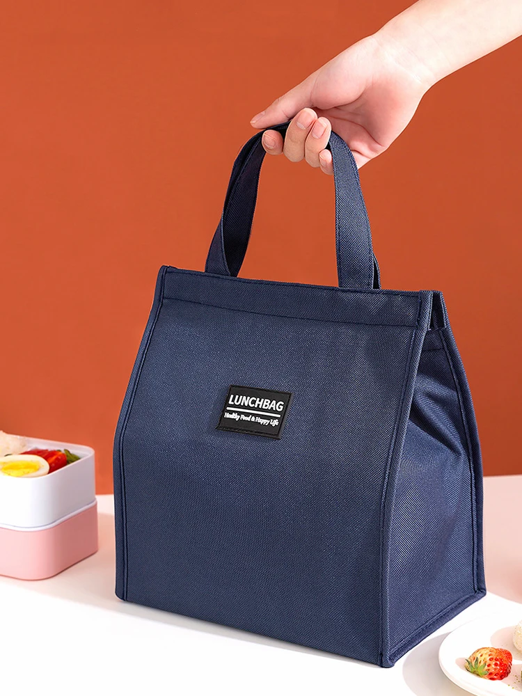 Tragbare Isoliertasche mit großer Kapazität, Lunchtasche für Studenten und Arbeit – Detail 4