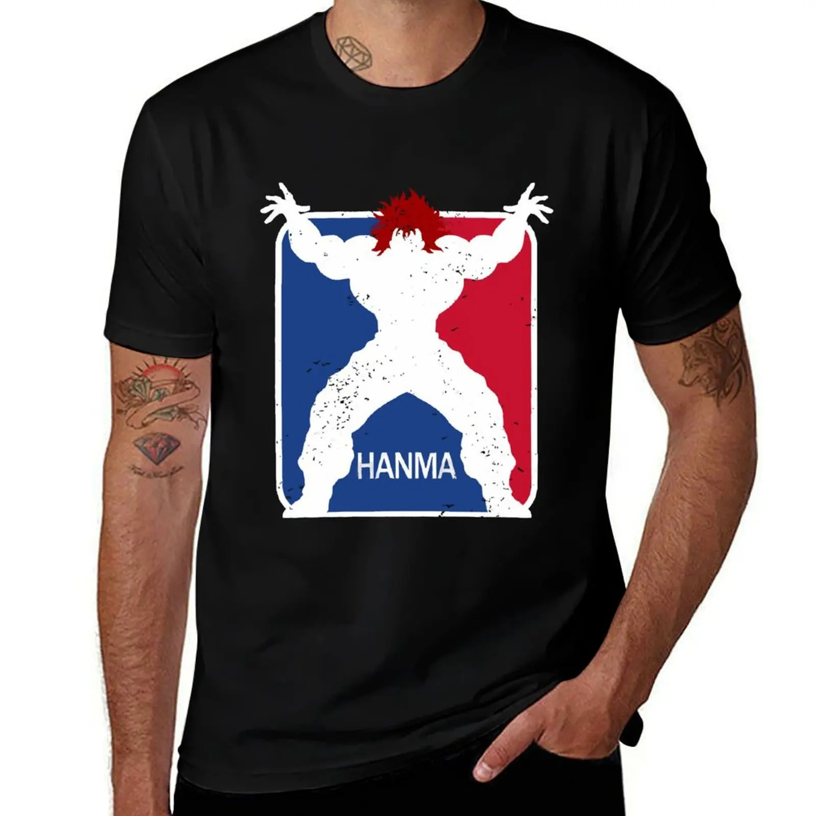 

Baki the Grappler Hanma - Yujiro Hanma Art Gift Fan T-Shirt customizeds clothes tops tee shirts for men