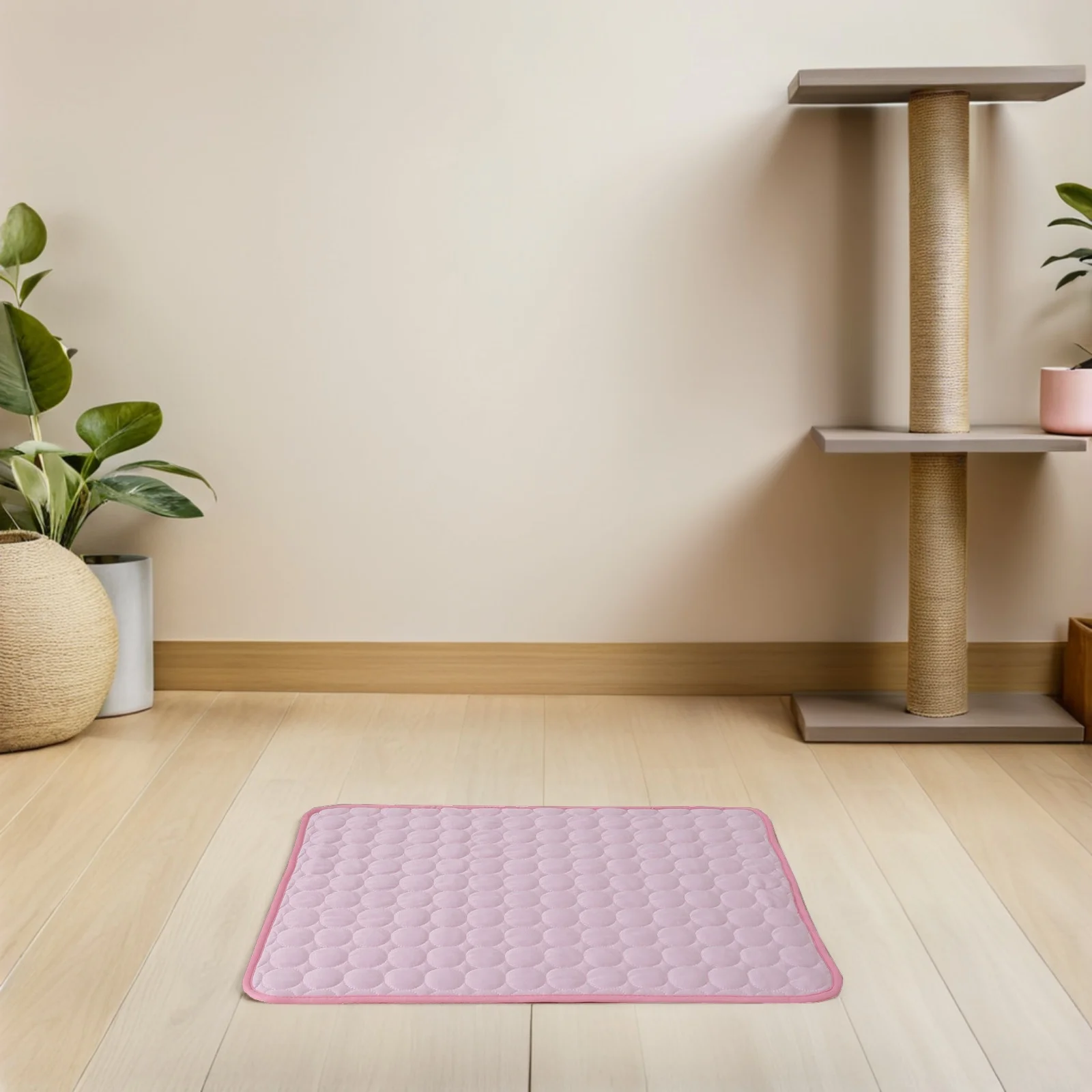 

Pets Summer Mat Cool Pad for Dogs Cooling Cats Scarf Puppy Bed Portable Pink Pads Travel