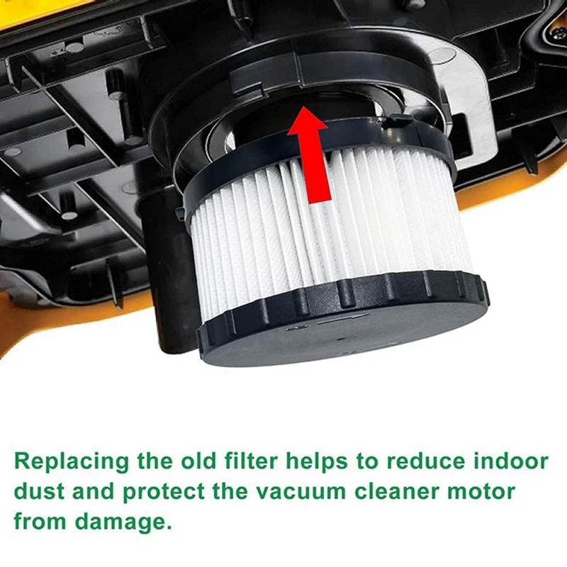 HEPA Filter Vervanging Voor Dewalt DC5151H DC515H DCV517 Nat Droog Stofzuiger Vervanging Accessoires