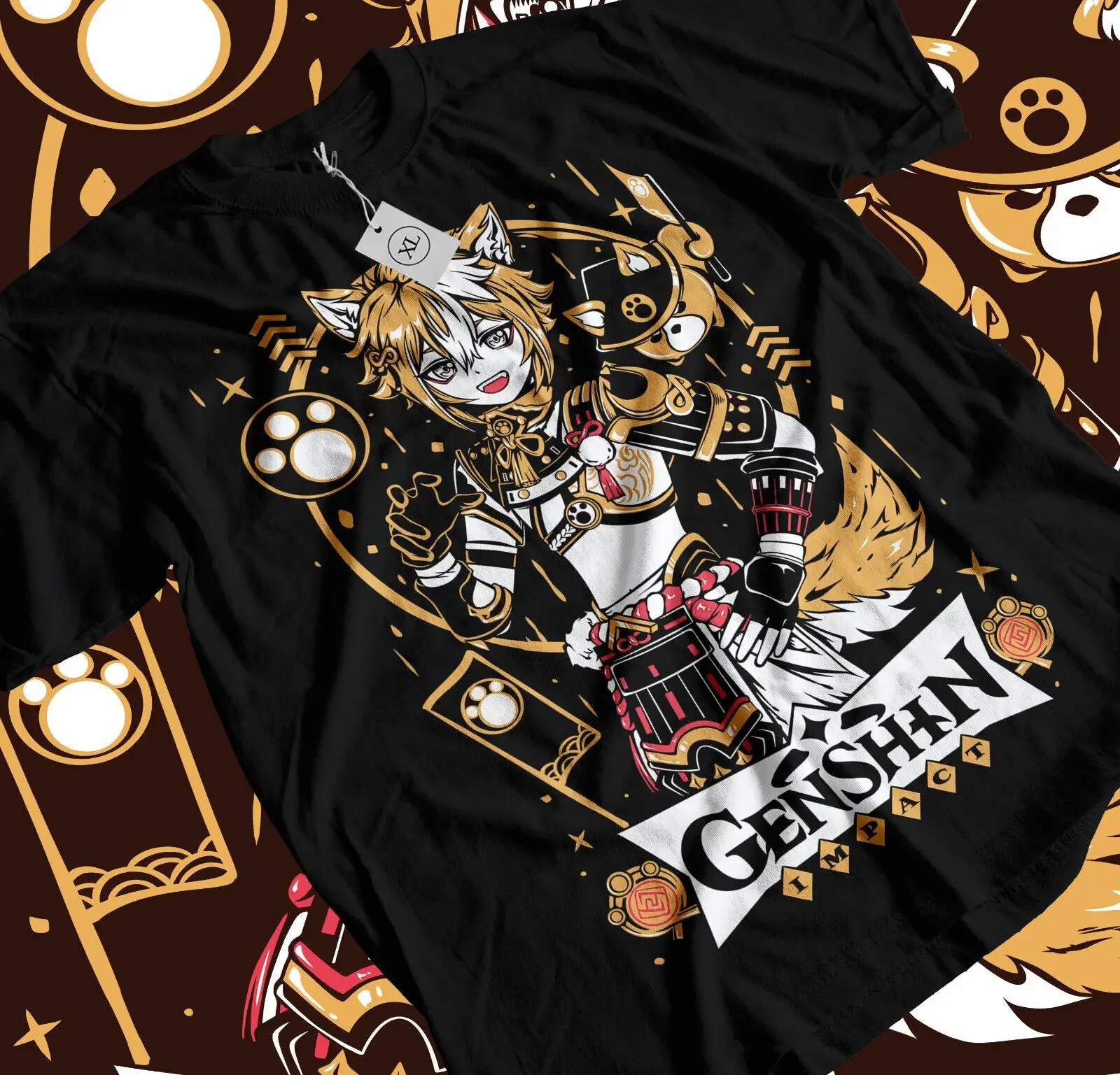 Genshin Impact Gorou UnisexT-Shirt,gorou,Anime,Manga,Graphic Tee All Size