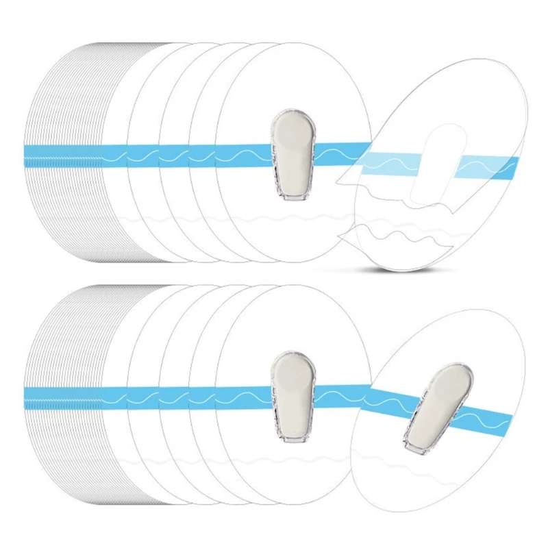 Patchs fixation capteurs sport, 30/50 pièces, couvercles adhésifs étanches pour D46B