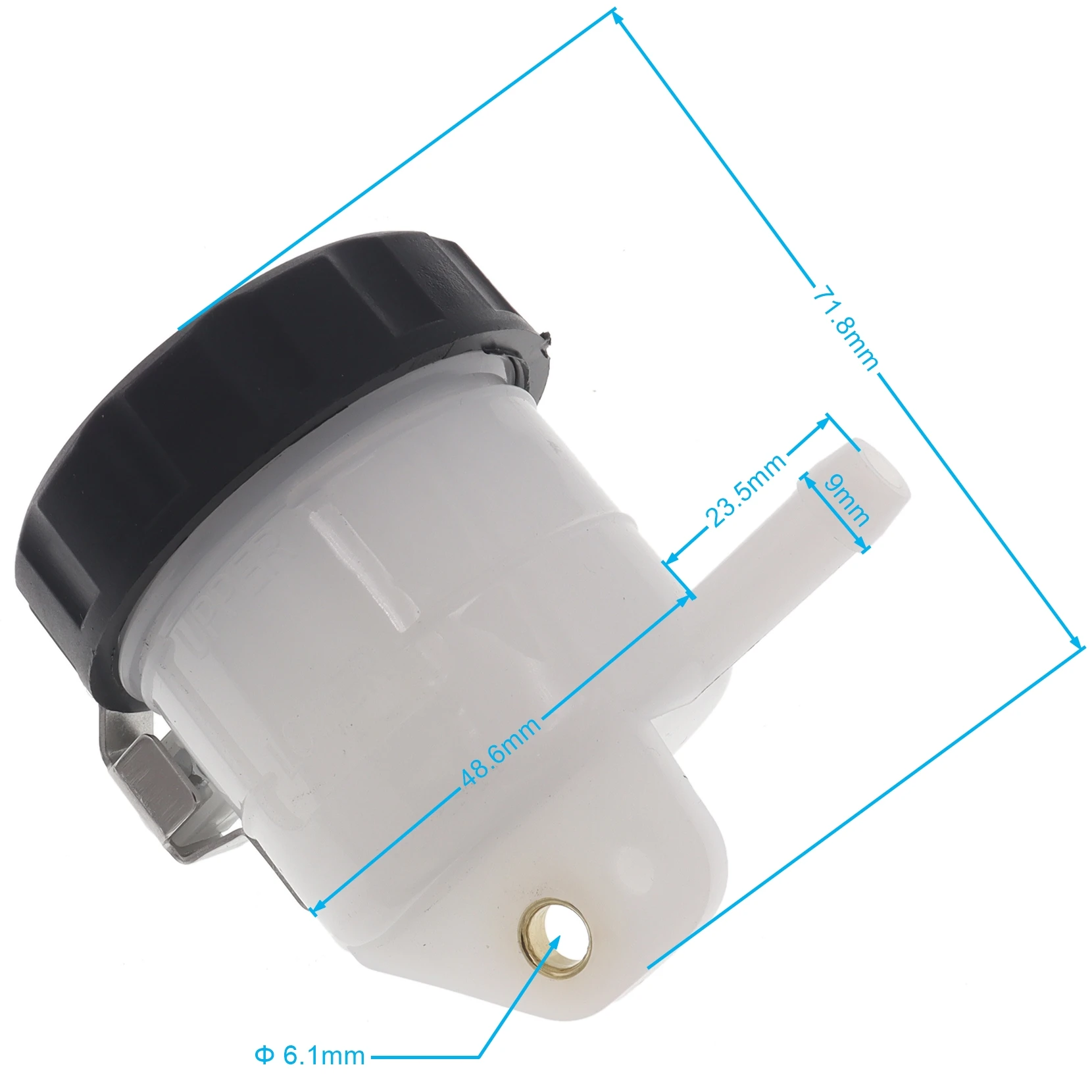 Brake Fluid Reservoir Tank Oil Cup for Kawasaki Ninja ZX10R ZX14R ZX6R ZX7 ZX7R ZX9R Z1000 ZZR600 Suzuki GSXR 600 750 1000