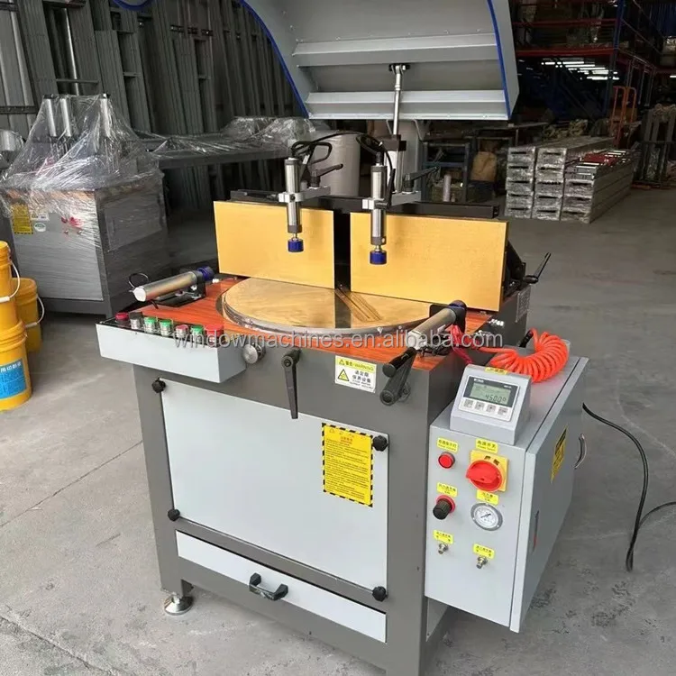 500 Single Head Upcut Any Angle Aluminum Saw Cutting Machine for Aluminum Window Door Making  Single Head Cutting Machine