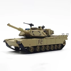 Diecast 1:72 Scale American M1A2 Abrams main battle tank M1 Alloy Finished Tank Simulation Model Souvenir Gifts For Adult Boy