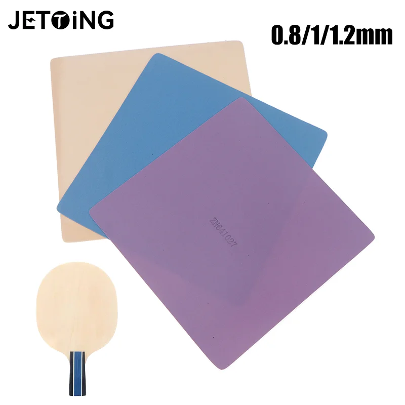 Professional ตารางเทนนิสฟองน้ําไม่มีแผ่นยาง 0.8 มม.-1.2 มม.ความหนาที่มีประสิทธิภาพปิงปองฟองน้ําสีแบบสุ่ม