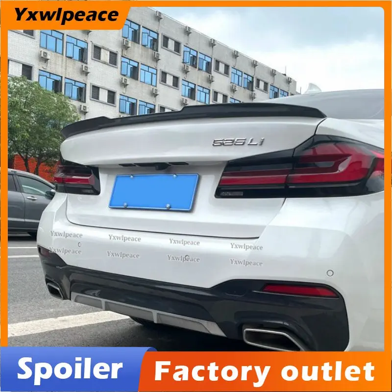 

For BMW 5 Series G30 Spoiler 2018-2022 High Quality ABS Plastic Unpainted Primer Rear Trunk Lip Spoiler Wing Car Styling