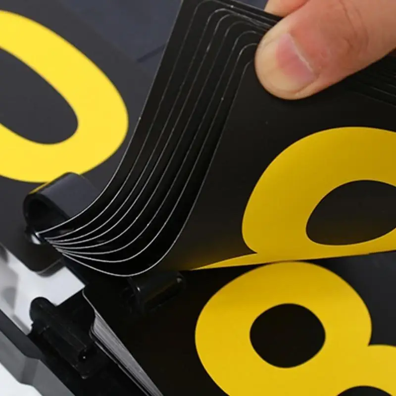 652F 탁상용 득점판 탁상용 득점판 오리발 쉽게 점수 기록원 뒤집기