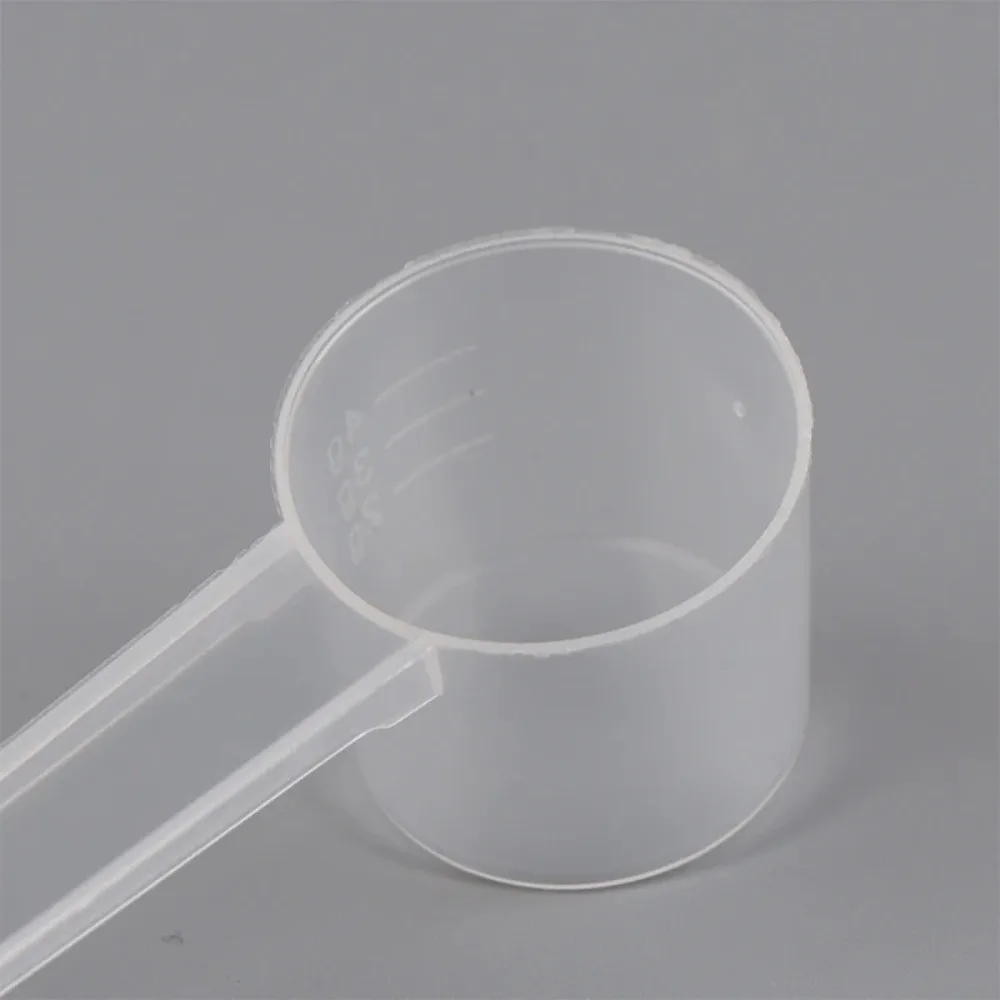 10Pcs New 5g Measuring Spoons Reusable Easy Measuring Coffee Scoop PP Plastic Facial Mask Spoon DIY Use