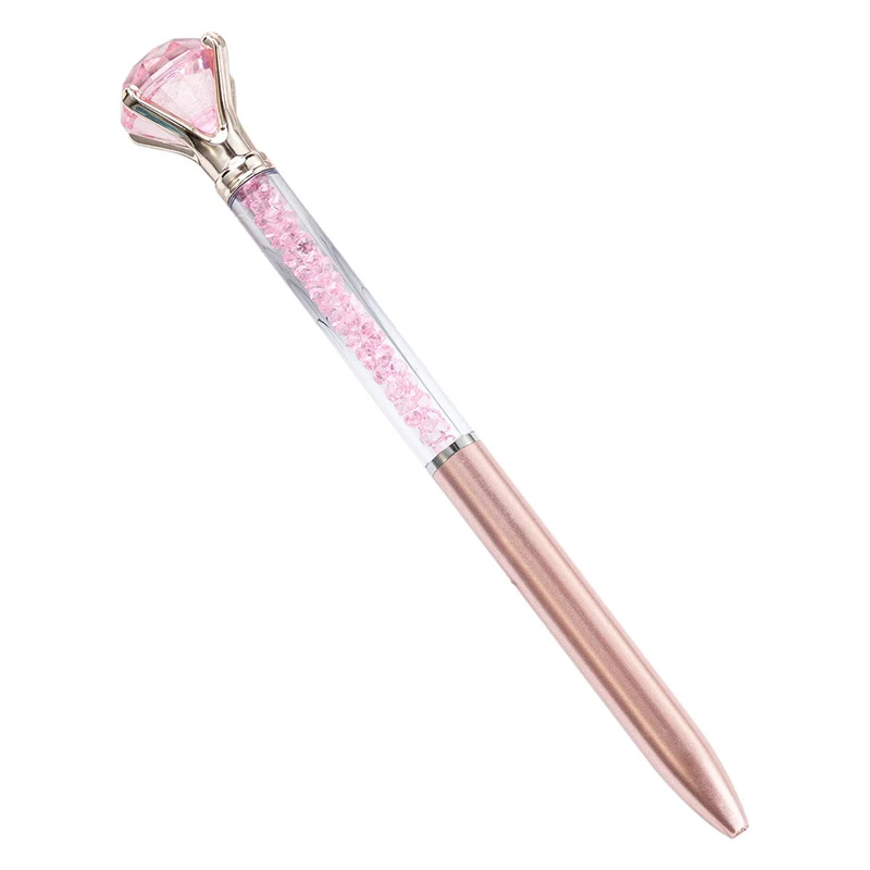 Bolígrafos de Gel de diamantes grandes de moda creativa, regalo de Navidad, bolígrafo brillante, suministros escolares, herramientas de escritura, papelería para estudiantes