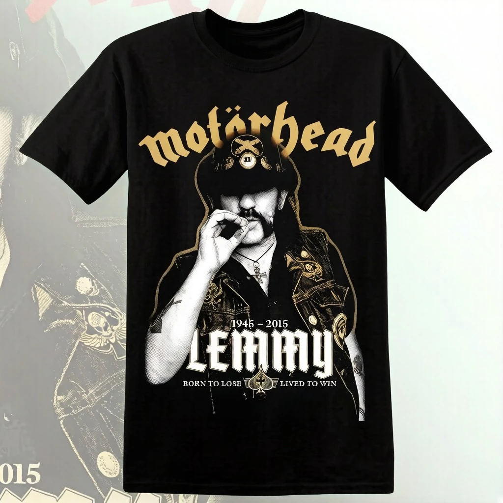 T-shirt MOTÖRHEAD LEMMY pour h - Streetwear Clothing Brand avis et prix