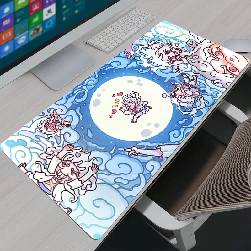 원피스 루피 마우스 패드 노트북 게이머 대형 키보드 패드 논슬립 고무 컴퓨터 매트 데스크 매트 PC 게이머 마우스패드 청소년 선물