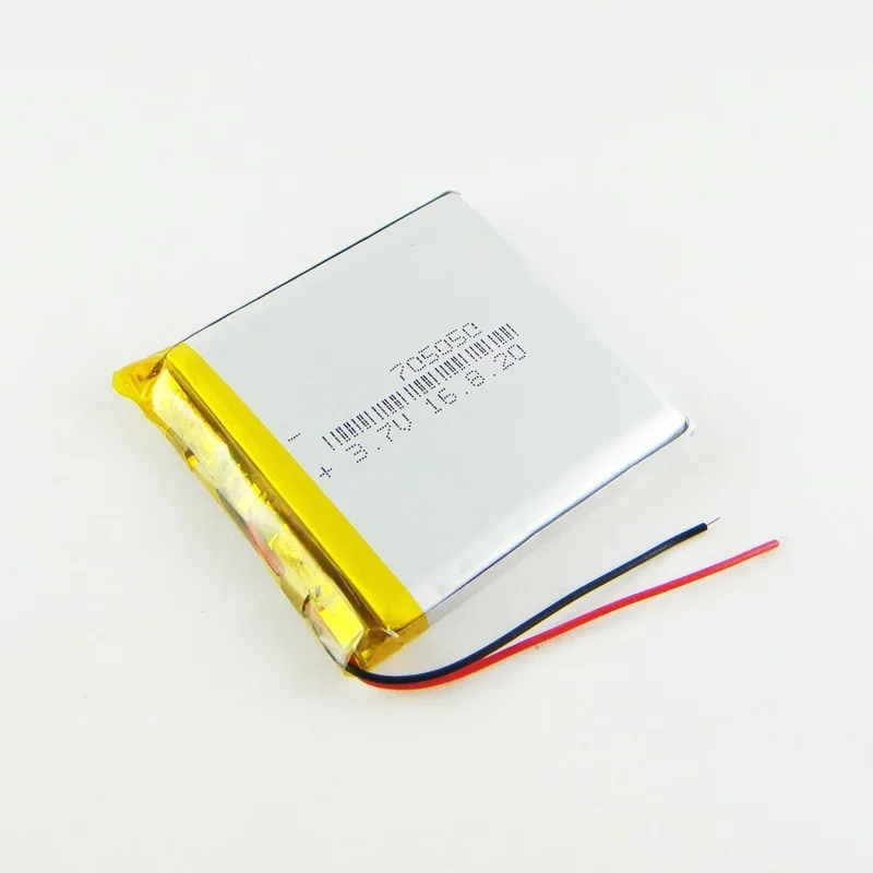 Nuevo Baterías marrones de polímero de litio de 3,7 V, batería móvil, batería DIY, placa del Tesoro de carga 705050   Cel de iones de litio recargable