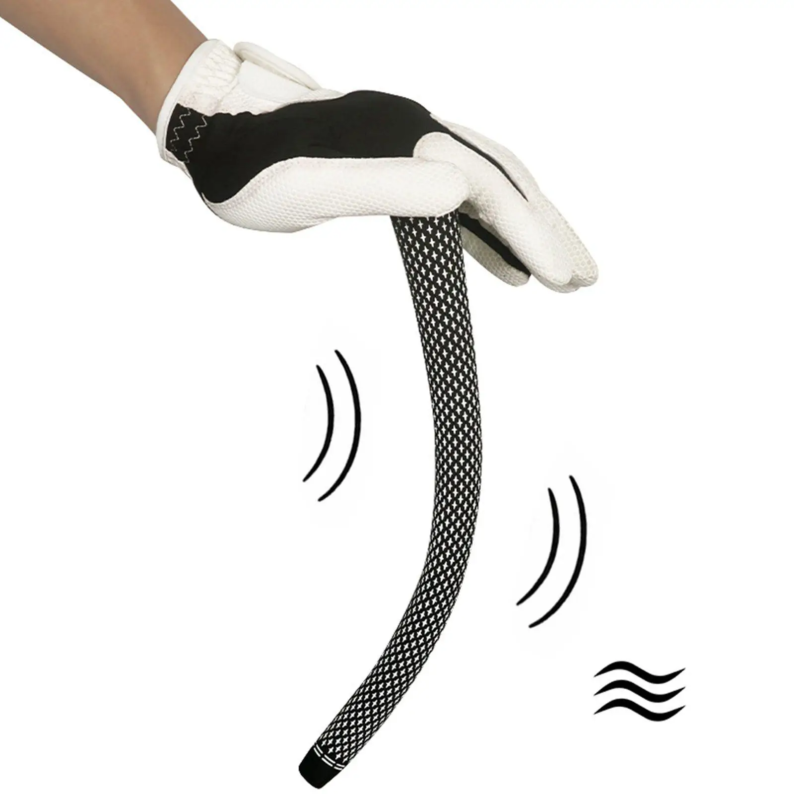 Lightweight Golf Grip Non Slip Surface Texture Golf Handle Midsize Professional Replacement for Golfers