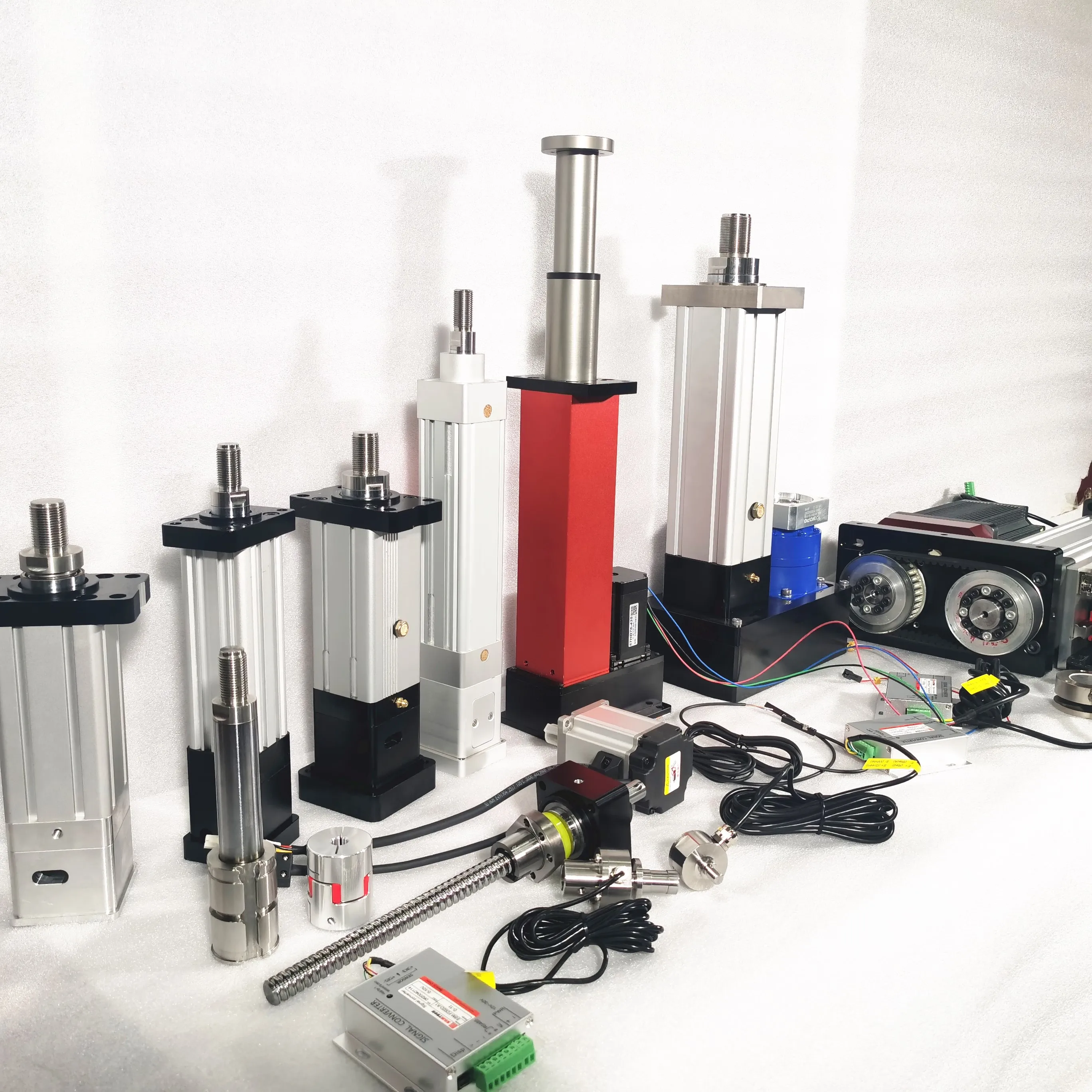 Mini Tiny Micro Telescopic Servo Linear Actuator Heavy Linear Actuator Cylinder with Servo Motor 230v