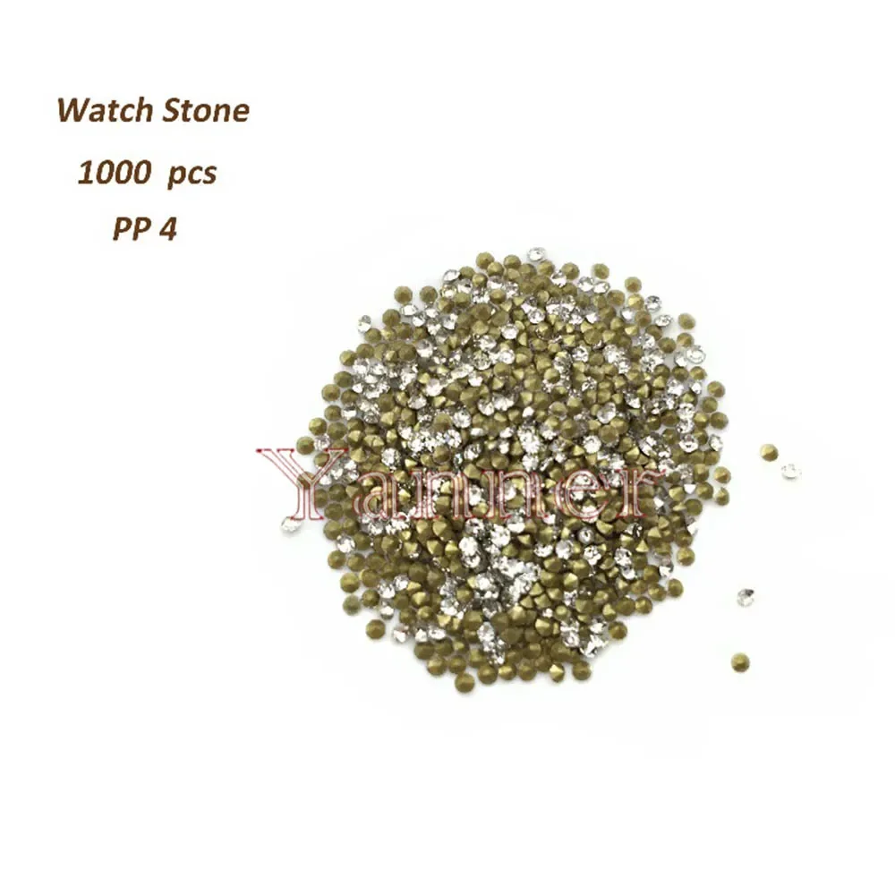 PP4 Wholesale Watch Parts | 1000PCS/Lot High-Quality Rhinestones Middle East Diamonds for Watch Repair
