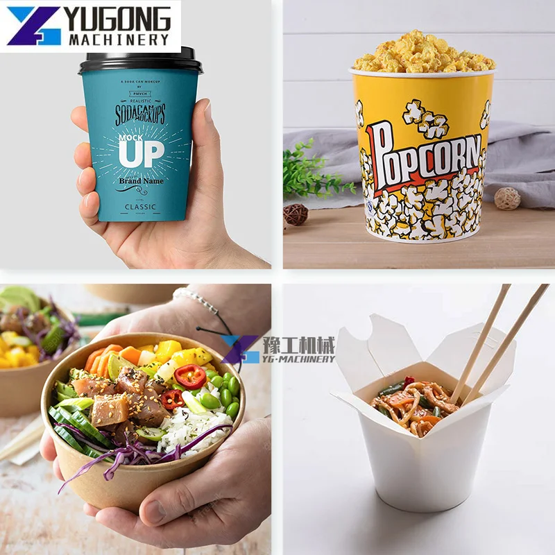 8-32oz Double Wall Coffee Paper Cup Sleeve Forming Machine Double Wall Paper Cup Machine for Sale