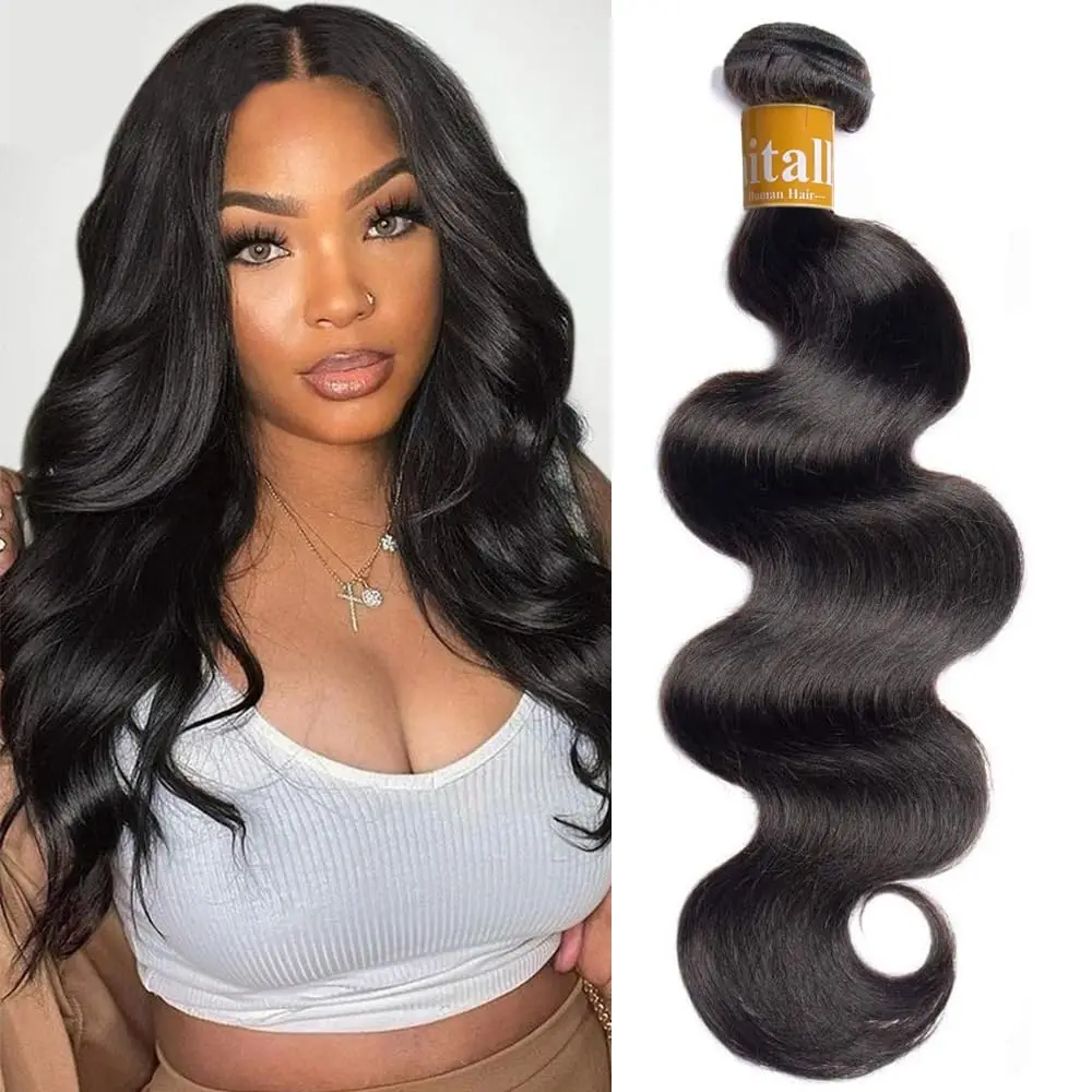 Human Hair Bundles 16 18 20 Inch Body Wave Bundles Human Hair 100% Unprocessed Brazilian Virgin Hair