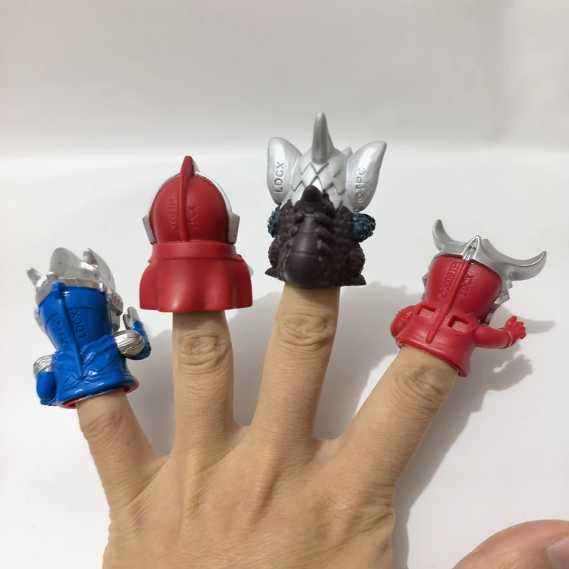 Originele Anime Leuke Stripfiguur Hoofd Accessoire Hero Monster Figuur Beperkte Collectie Lege Vinger Model Speelgoed Cadeau voor Kid