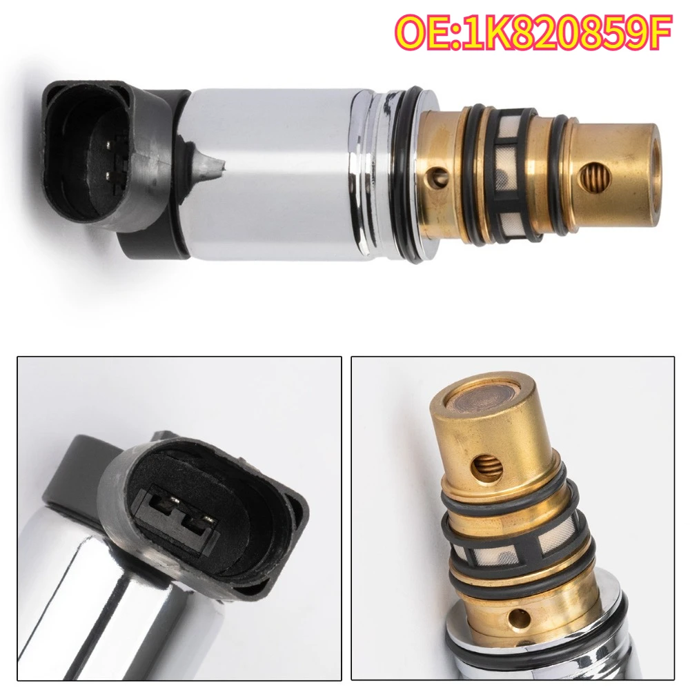 High quality New For 1K820859F AC Compressor Control Valve For VW Skoda Seat Audi 5Q0816193 1K0820803S 1K820859F 1K0820803E