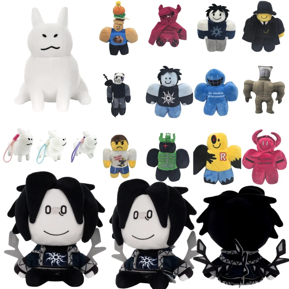 

New Two-Time Forsaken Two Time Plush Doll Cute Anime Peripherals Toy Halloween Christmas Gift