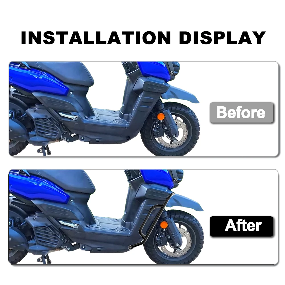 Подходит для Yamaha YW125 Zuma 125 2022-2025 YW 125, защита рамы, защита двигателя, аксессуары для мотоциклов