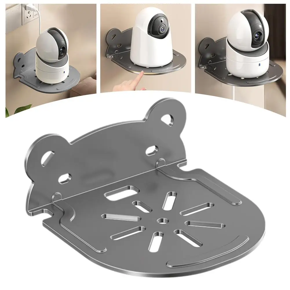 Monitoring Bracket Router Wall Bracket For Hy300 Pro Projector Bracket Shelf Wall Hanging Wall Bracket Indoor Perforation-f X3y3