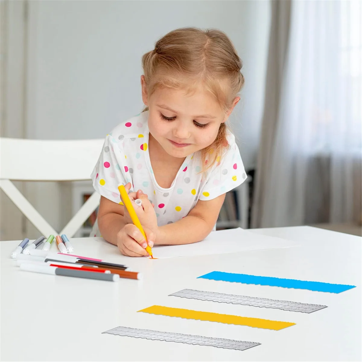 3 Styles Irregular Edge Ruler,Metal Craft Ruler Paper Tearing Ruler for Embossing with Scrapbook Jagged Edge Rulers JDJ