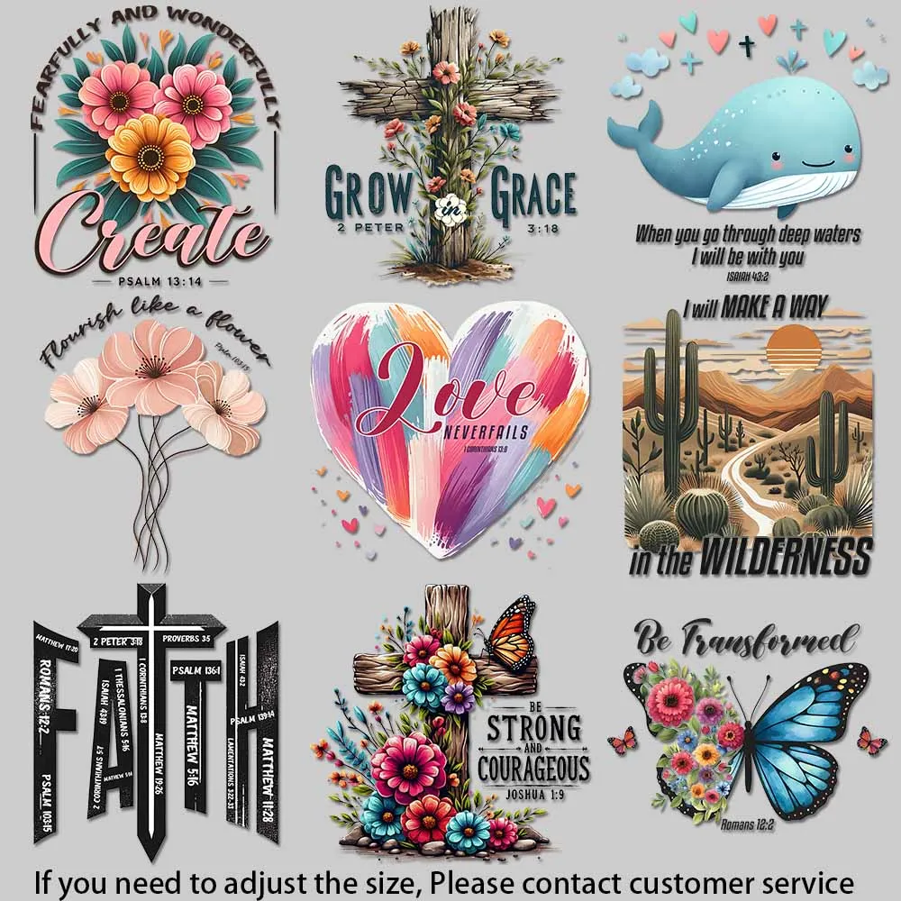 

Деревенский крест, цветок, грация, типография, анатомическое сердце, роза, религиозное искусство, теплопередающие нашивки для одежды, украшение «сделай сам»