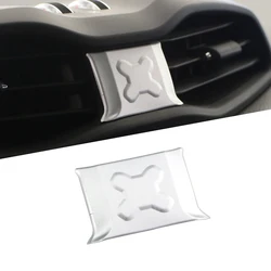 Car Central Air Conditioning Vent Decoration Cover Sticker Trim for Jeep Renegade 2016 Up Car Styling Interior Accessories