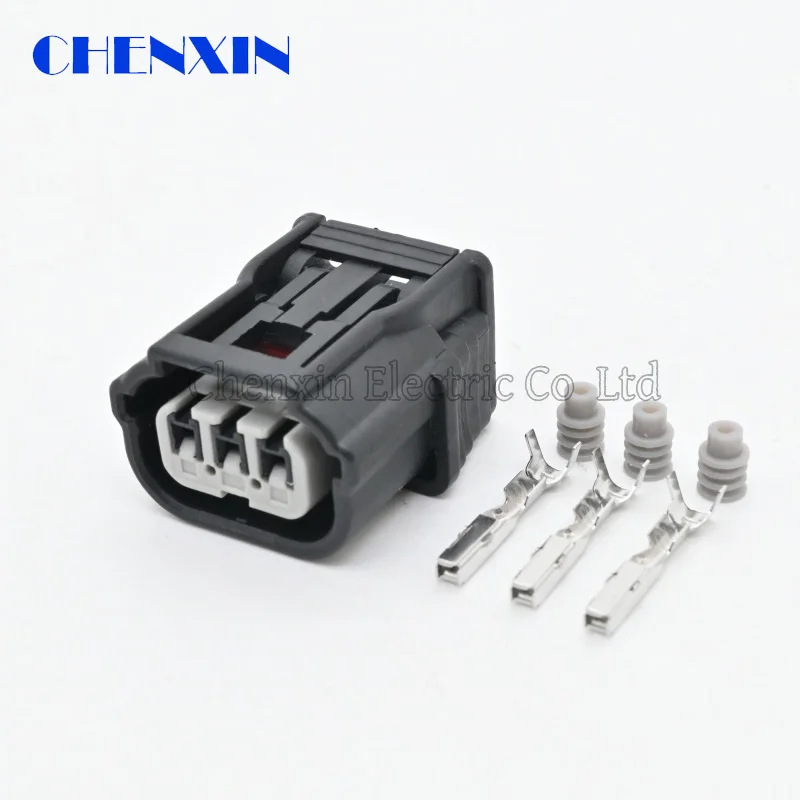 Car Accessory 3 Pin Waterproof Car Plug Adapter Ignition Coil Connector For 6189-0887