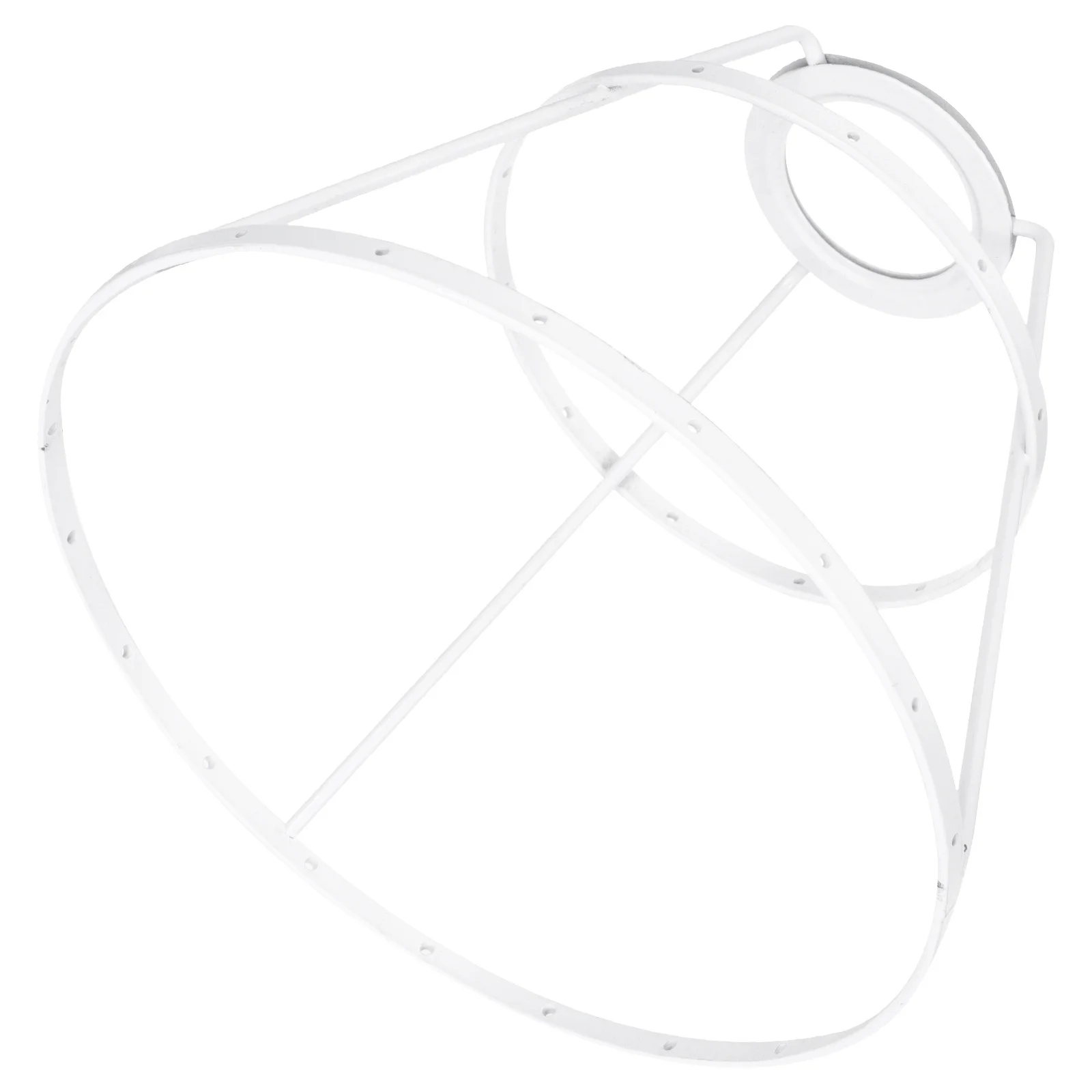 

DIY Iron Lampshade Frame Sturdy Vintage Lamp Shade Bracket for Table Ceiling Light Corrosion Resistant Iron Chandelier Bracket