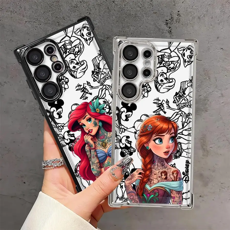 

Phone Cover Case for Samsung Galaxy S26 S24 S21 Plus S23 S22 Ultra S20 FE S25 Edge Disney Princess
