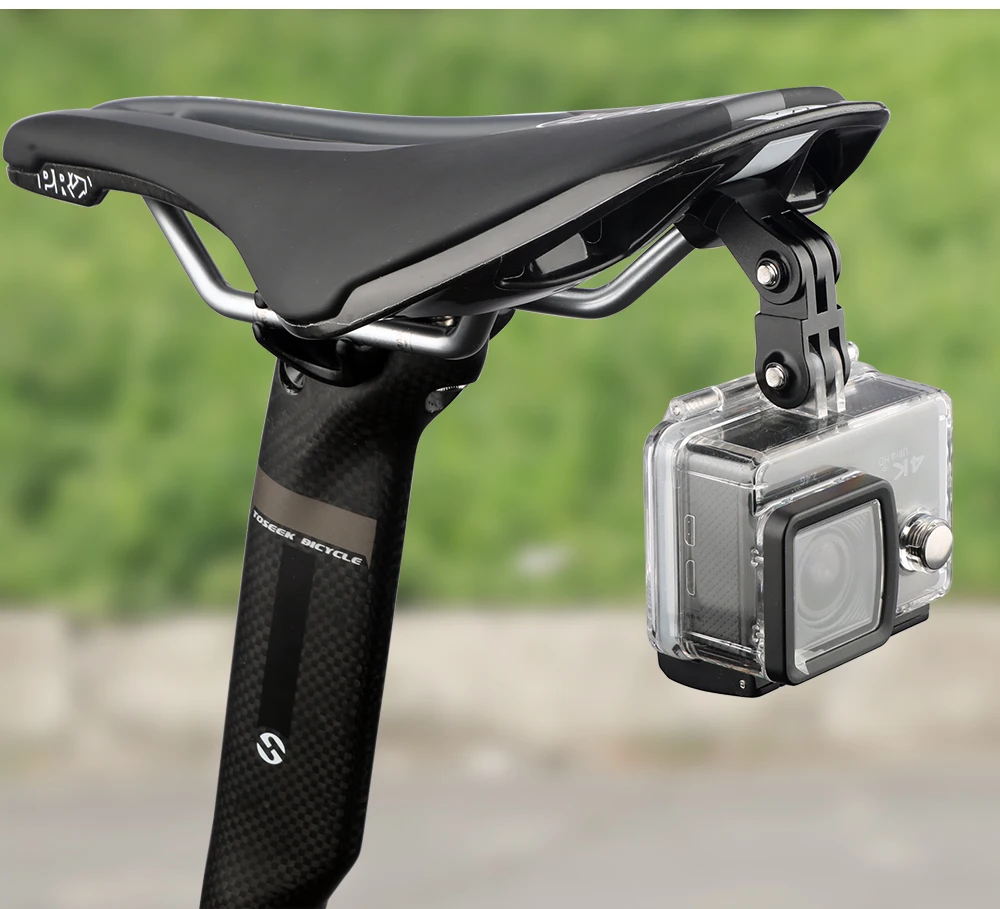 Deemount Sattelstütze Sattel Rücklicht Halterung Passend für Shimano PRO für Gopro Sport Kamera Radar Lichter Alaun. Verlängerungshalter aus Legierung – Detail 12
