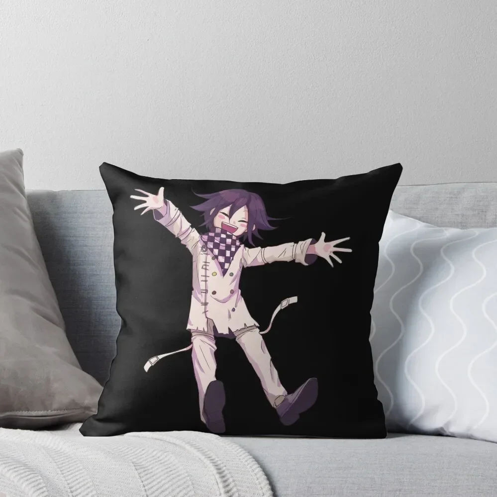 

happy Kokichi Oma ndrv3 Throw Pillow Decorative Cushion Christmas Pillowcase bed pillows Decorative Cushions pillow