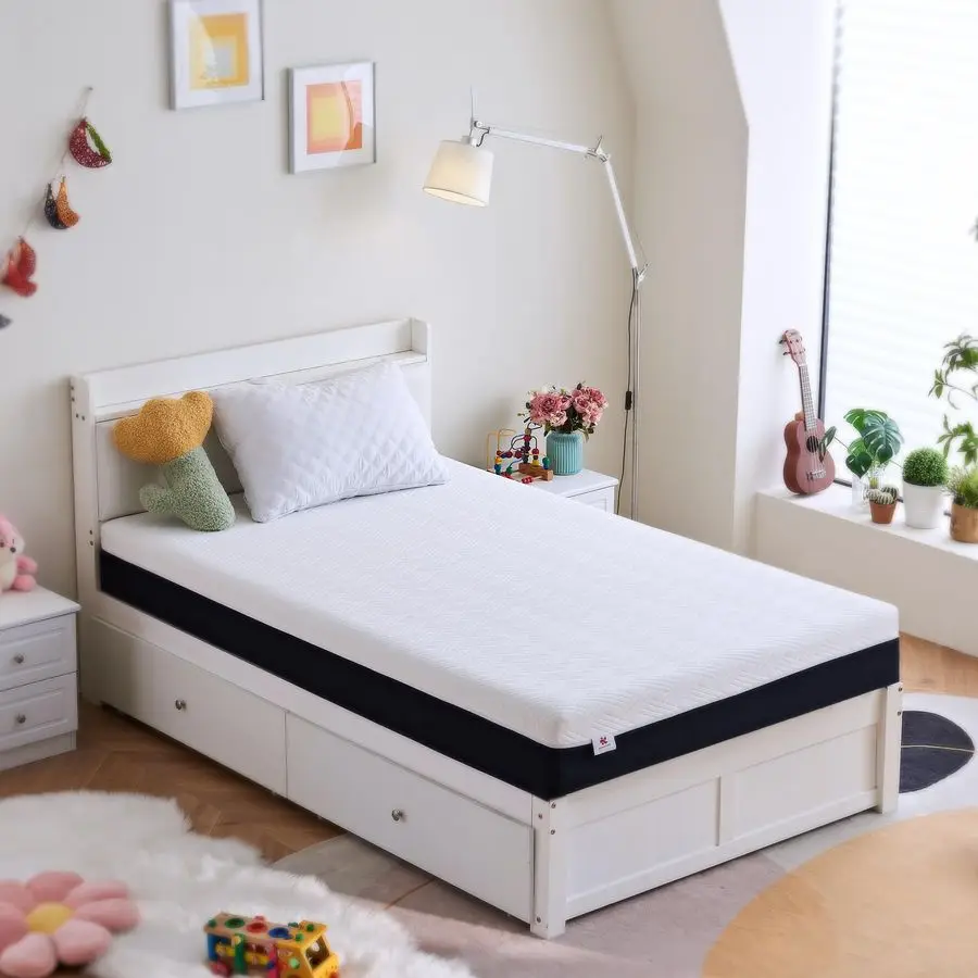 

Size Mattress, 6 Inch Gel Memory Foam Mattresses, Medium Firm for Cool Sleeping, Pressure Relief, Easily Replaceable,CertiPURUS