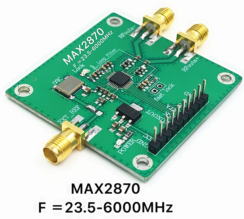 MAX2870 23.5MHZ-6GHZ Phase-locked Loop RF Source Signal Source