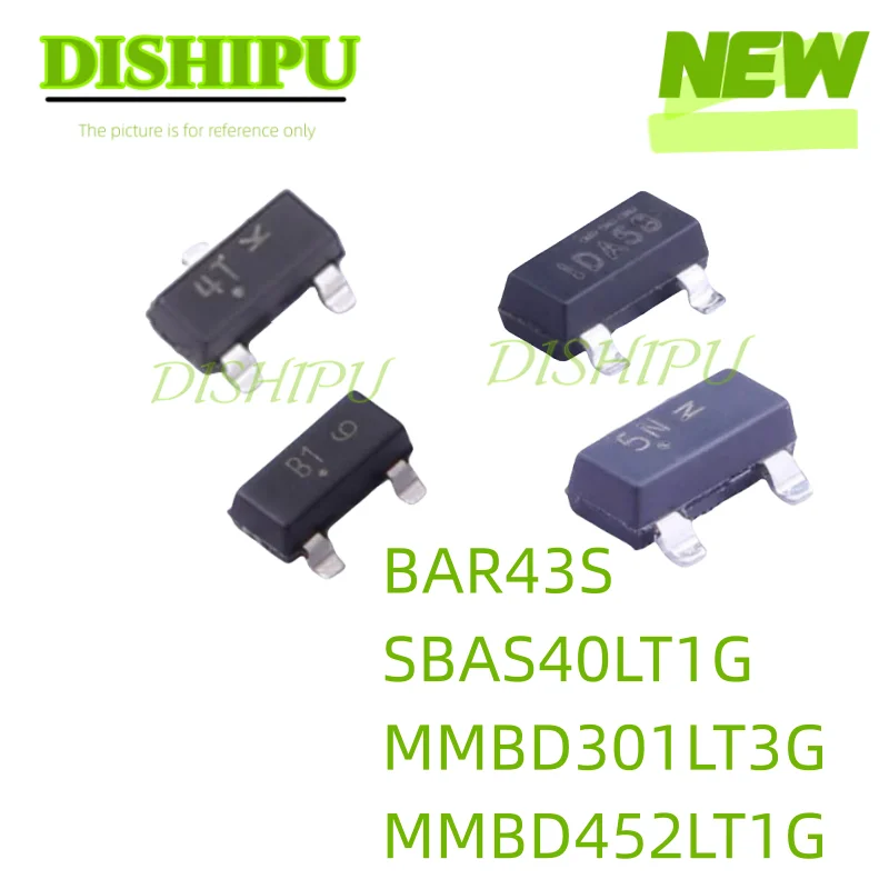 

50PCS BAR43S MMBD301LT3G SBAS40LT1G MMBD452LT1G SOT-23(TO-236)