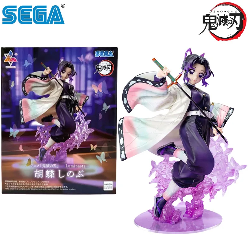 

In Stock SEGA Genuine Luminasta Demon Slayer Kochou Shinobu Anime Character for Kids Christmas Gift Collection Action Toys Model