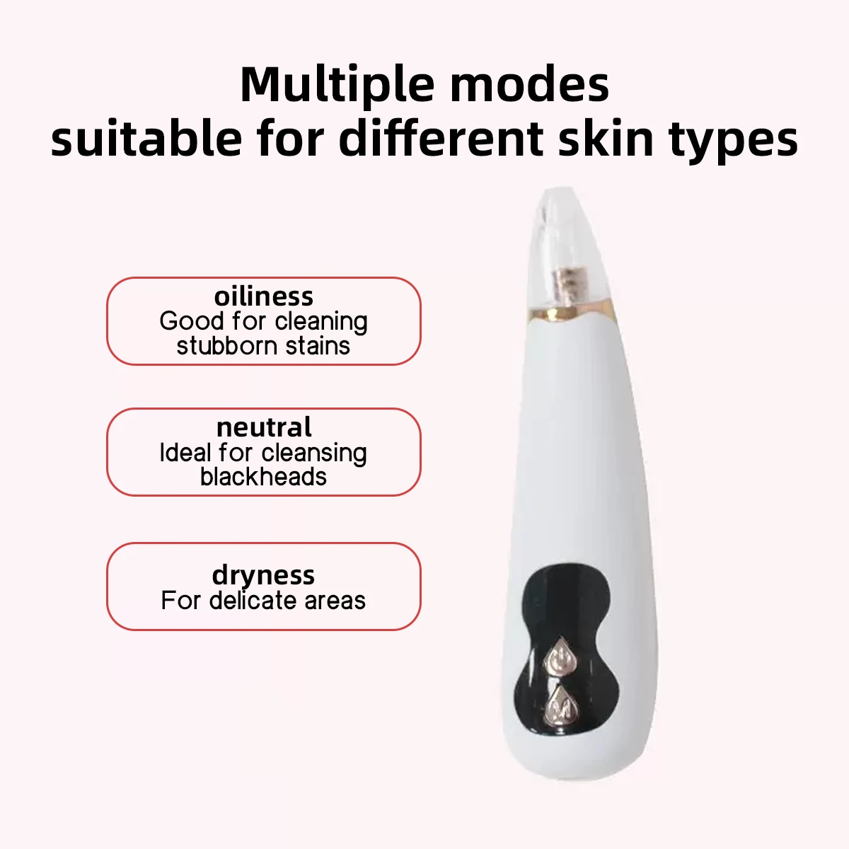 Elektrisches Porenreinigungsgerät zur Entfernung von Mitessern, Vakuum-Akne-Behandlung, kompakt und tragbar, ein unverzichtbares Hautpflege-Werkzeug