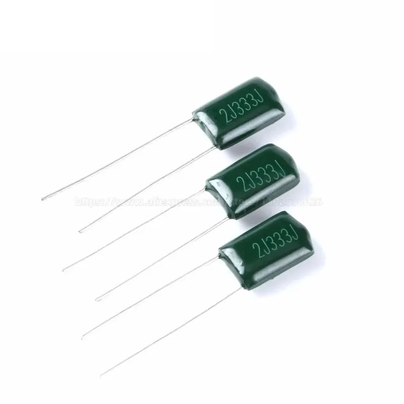 50PCS Polyester Film Capacitor 100V 250V 400V 630V 1KV100nF 0.1uF 3A103J 2E102J 2A222J 2A332J 2A472J 2A103J 2A473J 2A104J 2A154J